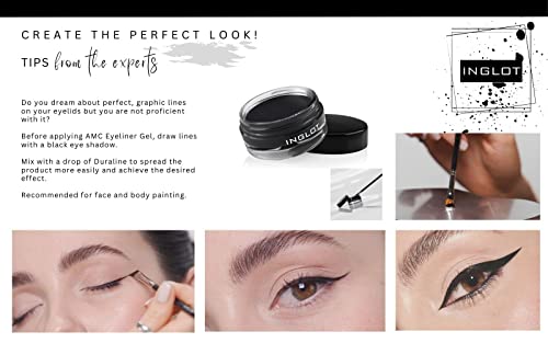 Set Inglot Duraline y Eyeliner Gel 3 Piezas miniatura 7