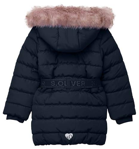 s.Oliver Steppmantel mit abnehmbaren Fake Fur Kragen