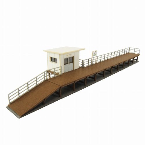 さんけい 1/150 なつかしのジオラマシリーズ ホームC ペーパークラフト