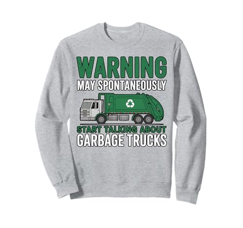 Collecteur de déchets de recyclage pour conducteur de camion à ordures Sweatshirt