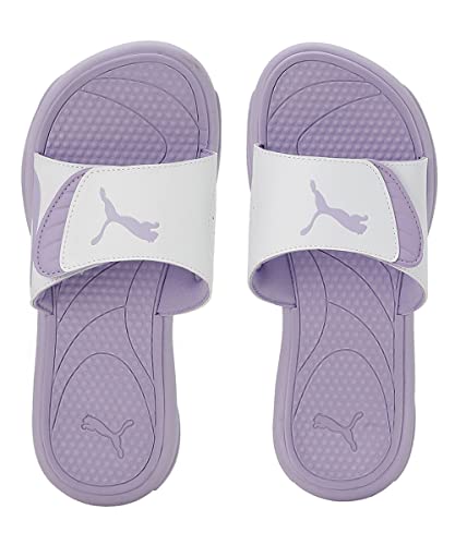 Image of Puma Women Royalcat Comfort Slide, purple