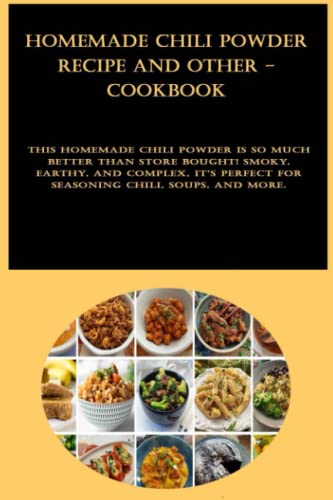 Homemade Chili Powder Recipe and other - cookbook: This homemade chili powder is SO much better than...