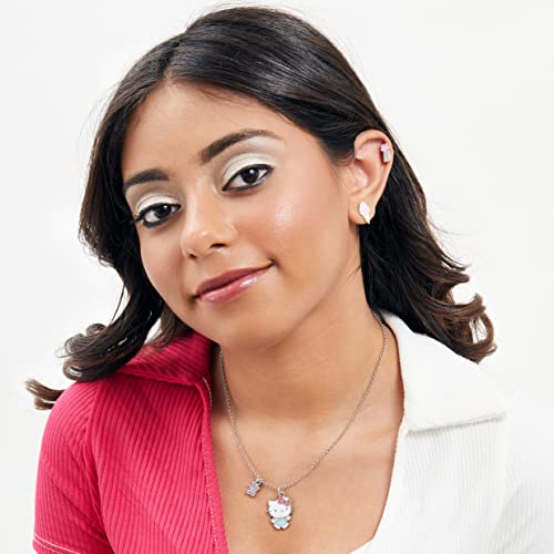 Sanrio Hello Kitty Stud Earrings Set 3-Piece - Hello Kitty Earrings Three Sets of Stud Earrings - Officially Licensed (Ice Cream)2