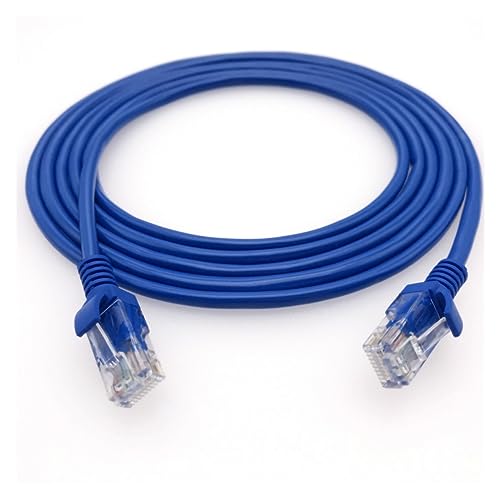 Cable de red RJ45 1m a 10m Cat 5e UTP Azul miniatura 1