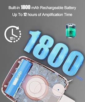 SHIDU S258 Upgraded Portable Rechargeable Voice Amplifier with Wired Neckband Microphone, Supports AUX, USB, & Micro-SD Card Input for Teachers, Tour Guides with Type C Charging Cable|Pink