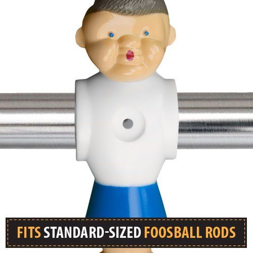 Csg Pair Of Traditional Replacement Foosball Players - Red & Blue #TOP3