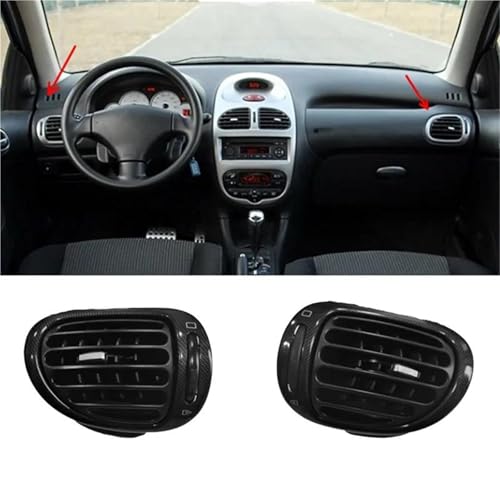 Sortie climatiseur Citroën C2 avec grille de ventilation orientable