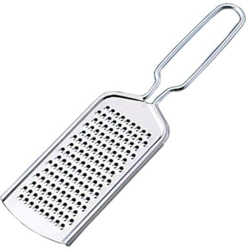 Image of GLANS Stainless Steel Cheese Ginger Grater Carrot Vegetables and Coconut (Silver)