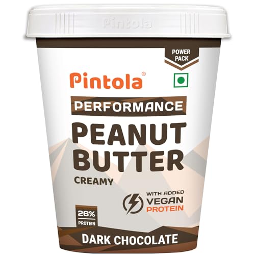 Image of Pintola Combo - Performance Series Dark Chocolate Peanut Butter Creamy 1Kg + Rice Cake Multigrain Salted 130g, 100% Roasted Peanuts butter, Chocolate Flavour Nut Butter With Organic Rice Cakes
