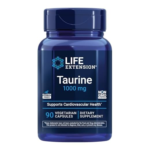Life Extension Taurine 1000 mg Vegetarian Capsules