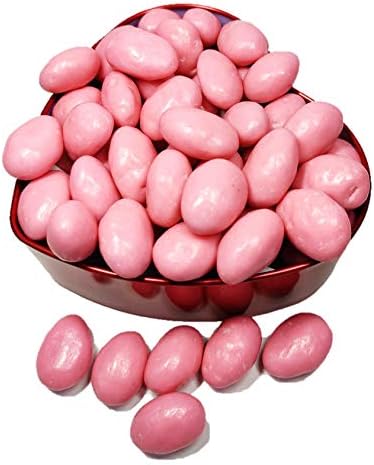 Chocolate Venue Chocolate Covered Almonds - Strawberry Almonds -250 gm