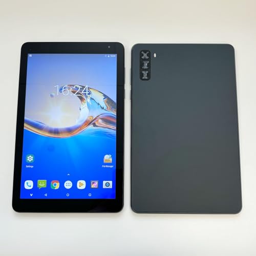 Image of 10.1inch Android 8.1 Tablet, 8-Core Tablet PC with Keyboard & Cases, 3GB+128GB(TF 256G), Dual 4G SIM, T860 GPU, BT5.0, GPS, WiFi 5, Face Unlock, Dual Cameras, 5000mAh Battery (Gray, 5)