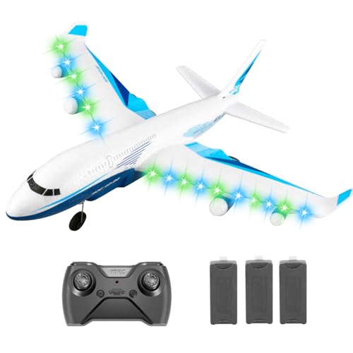 4DRC G2 Foam Remote Control Airplanes RC Planes for Kids Adults, RC Airplane Fighter Jet with 3...