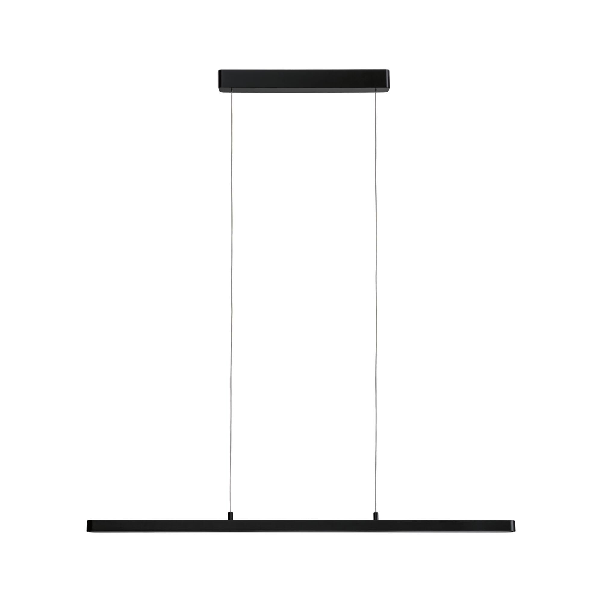 Paulmann 79885 LED Pendelleuchte Smart Home Zigbee Lento Tunable White 3x2100lm 3x13,5W Schwarz matt dimmbar Pendel