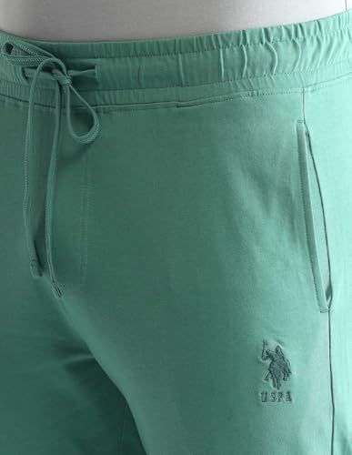 Image of U.S. Polo ASSN. Mens. OJ007 Solid Cotton Lounge Joggers