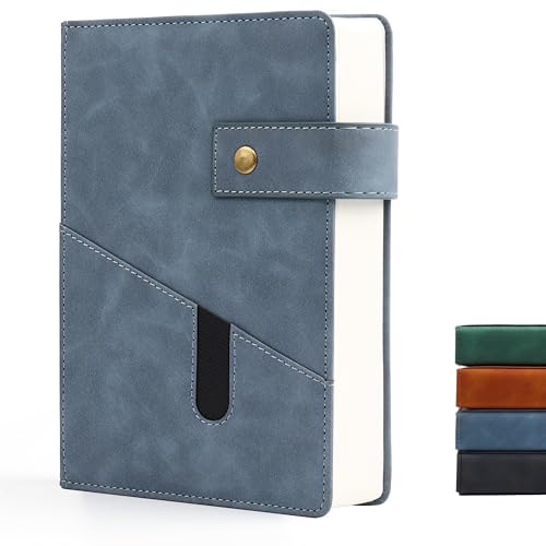 Carnet de notes A5 cuir ligné 368 pages couverture rigide journal de bord