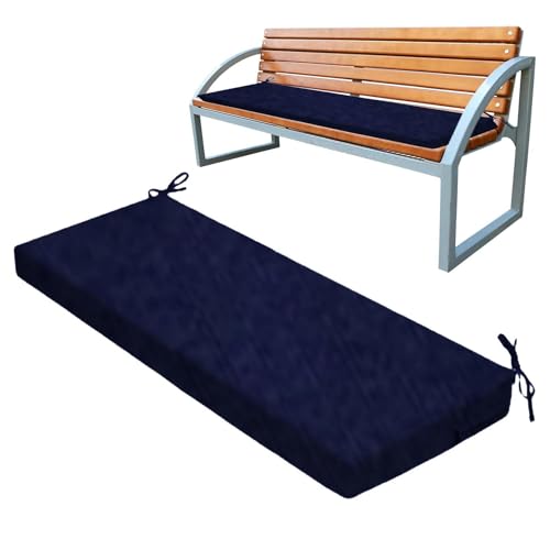 Coussin de banc rectergulaire imperméable résistant pour assise de cour