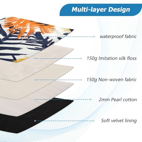 Funda para portátil 13-14 pulgadas impermeable con diseño tribal miniatura 4