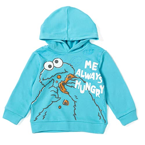 Sesame Street Cookie Monster Infant Baby Boys Fleece Pullover Hoodie And Pants Outfit Set Blue 24 Months #TOP1