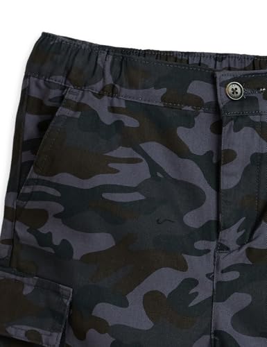 Image of Amazon Brand - Symbol Boy's Cotton Chino /Cargo Shorts | Elasticated Waistband | Age 6-14 Years