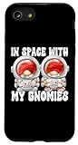 Installazione facile Custodia per iPhone SE (2020) / 7/8 Cute Astronaut Gnome Family Quote In Space With My Gnomies