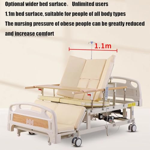 Elektrisches Krankenhausbett für die Altenpflege - Leiser Motor, Fernbedienung, vollautomatisches Design Komfort zu Hause – Bild 4