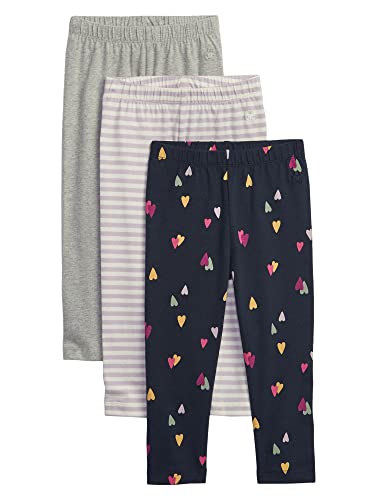 Image of GAP Baby Girls' 3-Pack Pull-on Leggings Bottoms