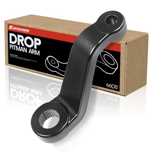6605 Drop Pitman Arm Fit for Drop Pitman Arm for 87-06 Jeep Wrangler | 84-01 Cherokee XJ - 6605 Replacement for Rough Country 6605 | Heavy-Duty Steering Upgrade