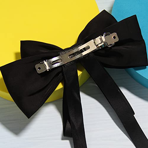 Pinzas para el cabello Furling Pompoms con moños y borlas, 3 unidades miniatura 5