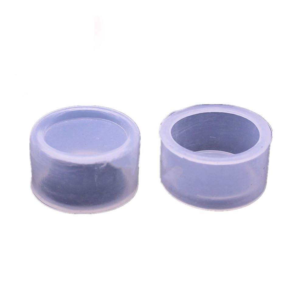 10 tapas de botón transparentes de 22 mm Y090 LA38 LA39 LAY37