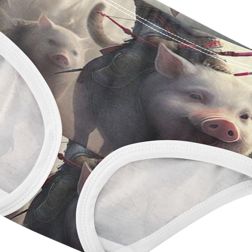 Toddler Underwear Custom 2t Cotton Cute Panties Girl Fun Briefs Kids Undies Pig Cat Scene Cute Kitten4