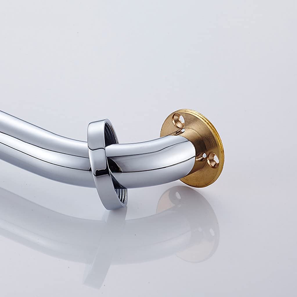 Poręcze do wanien i pryszniców, wanna prysznicowa Mosiężny uchwyt, montaż na ścianie Poręcz łazienkowa do wanny, antypoślizgowa, niepełnosprawna Osoby w podeszłym wieku Pomoce do codziennego życia