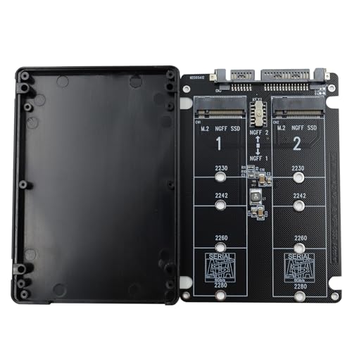 Dotato di un'interfaccia SATA 3.0 esterna, il nostro adattatore SATA M2 offre una velocità di trasferimento massima teorica di 6 Gbps. Tuttavia, tieni presente che le velocità di trasferimento effettive possono variare a causa della configurazione del dispositivo e delle prestazioni dell'SSD. Raccomandiamo di considerare potenziali deviazioni dai dati teorici.