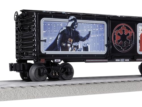 Lionel Star Wars Darth Vader O Gauge Boxcar, Character Series Model Train Car with Diecast Metal Trucks, Operating Couplers, Ages 14+ by Lionel - Image 6