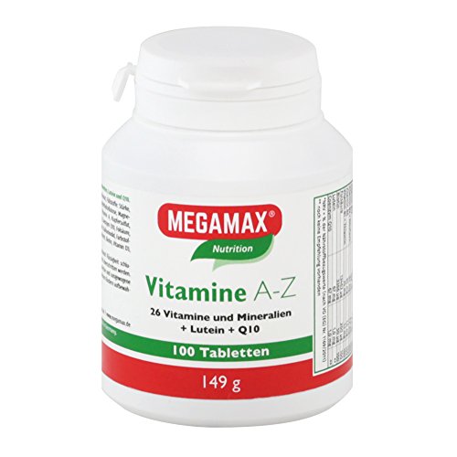 MegaMax Vitamine A-Z, 100 St Cover