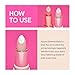 Winky Lux Unicorn Glimmer Balm -Hydrating ph Lip Balm, Natural Pink Tint with pH Color Changing, Moisturize & Soften Lips While Leaving Sheer Pink Tint, with Vanilla Scent