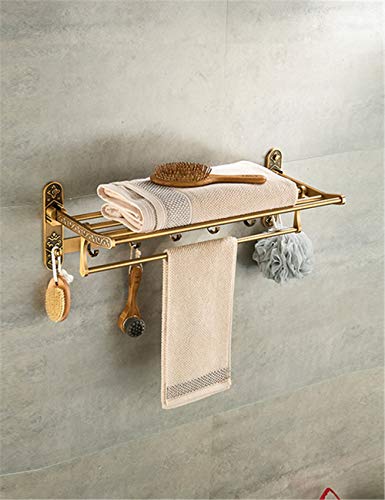 Joeesun Portasciugamani da bagno in ottone