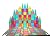 dreambuilderToy 60 Pieces Magnetic Tiles Clear 3D Building Blocks with 4 Large Playboards, STEM Magnetic Tiles Set