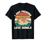 Retro Shimeji Ich liebe Shimeji Mushroom Lover T-Shirt