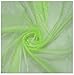 MDS Pack of 5 Yard Sheer Organza Fabric for Wedding Party Home Event Banquet Decorations, Backdrop Curtain Craft Dress Sewing Fashion DIY Crystal Organza Tulle Fabric Bolt 44” Wide - Apple Green