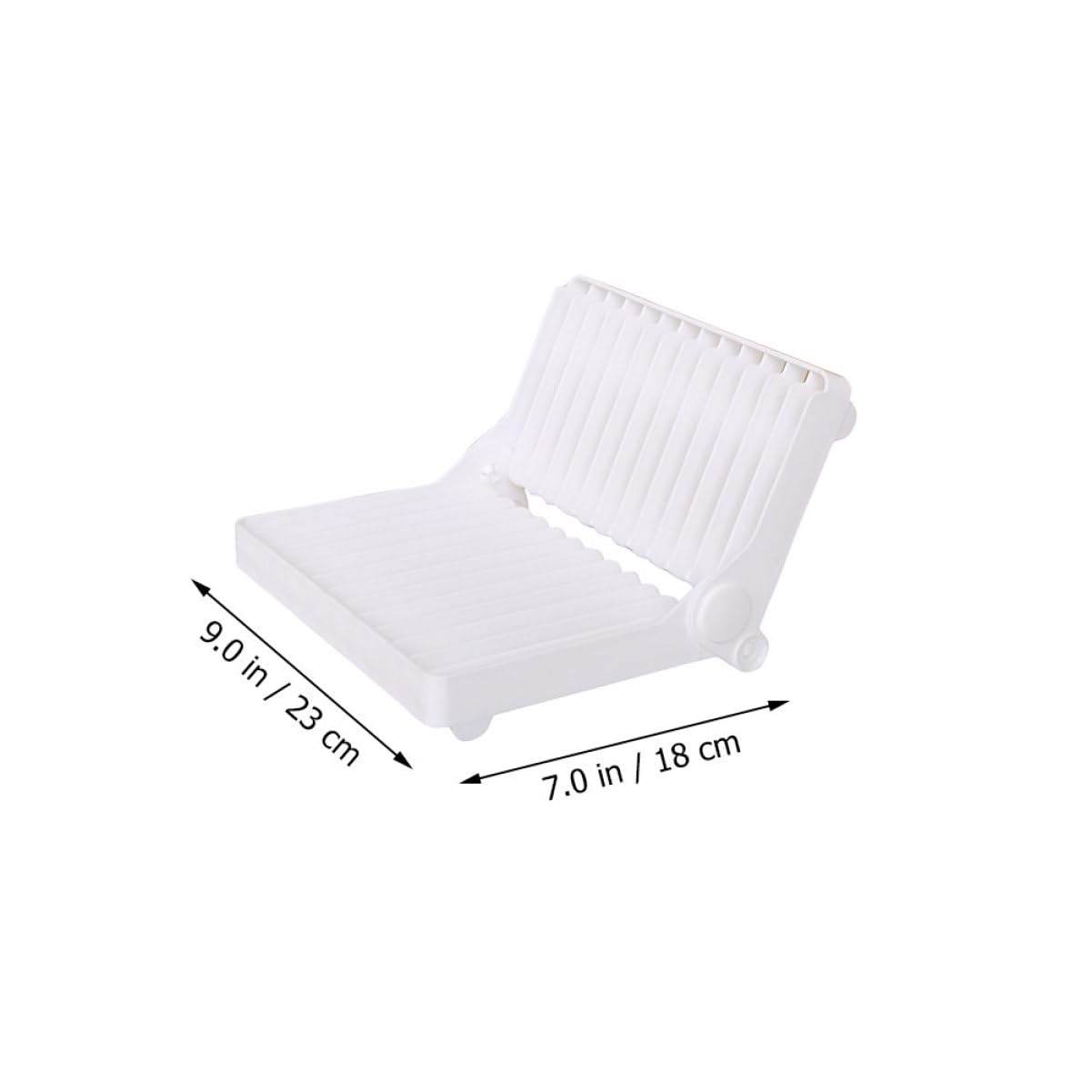 SOLUSTRE 2 Gestelle Küchenzubehör über dem Abtropfgestell der Spüle Lagerung Kitchen Shelf Stand Kitchen Utensil Holder Abtropfgestell für Geschirr Schüsselgestell Plastik Weiß