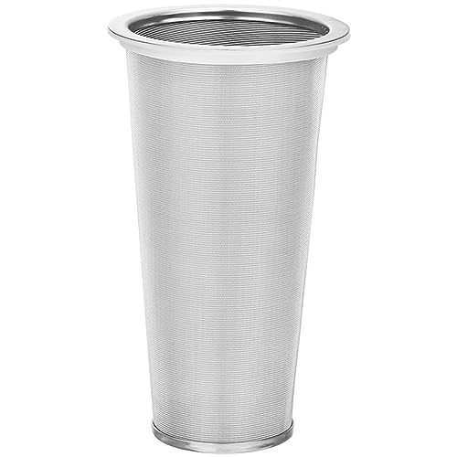 Cold Brew Coffee Filter for 32 OZ Wide Mouth Mason Jar, 304 Stainless Steel Strainer with Seal Ring for Iced Drinks, Sun Tea Infuser and Cold Brew Coffee Maker