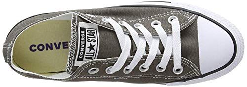 Converse Unisex Chuck Taylor All Star Low Top (10.5 B(M) US Women / 8.5 D(M) US Men, Charcoal)3