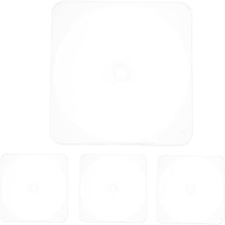 4pcs Cd Storage Boxes Lids Plastic Cd Jewel Cases and Organized Storage for Vinyl Records and DVDs