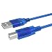 Produktbild Superior ZRL® Schnelles USB 2.0 Scanner-Druckerkabel Typ A Stecker zu B Stecker Sync Datenladegerät USB-Kabel für Canon Epson HP Drucker 0.3 m