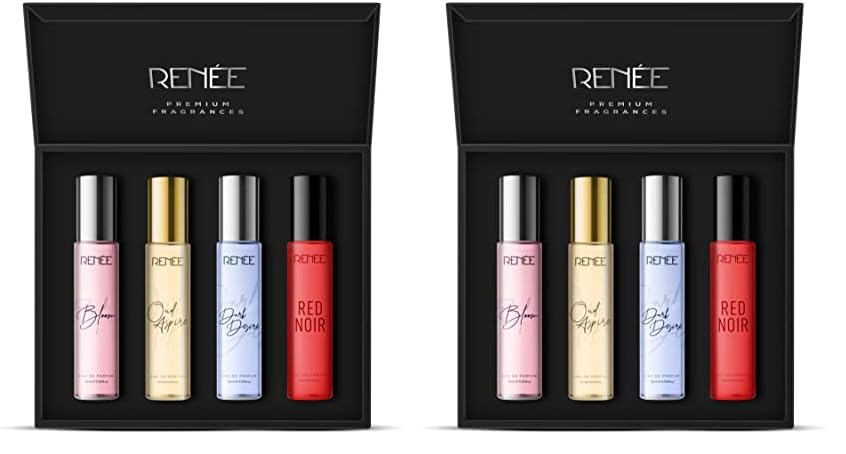Image of RENEE Women'S Luxury Perfume Gift Set Combo Pack Of 8 Eau De Parfum - 15Ml Travel-Size Bottles, Long Lasting Scents Of Floral, Fruity & Spicy Notes