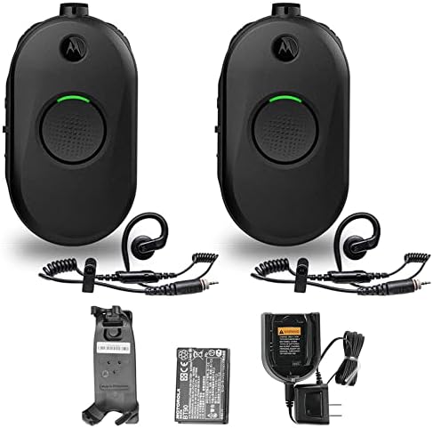 2 x Motorola CLP1010e Radio de Negocios UHF de 1 Canal y 2 Vías (CLP1010E) disponible en Yaxa Mexico