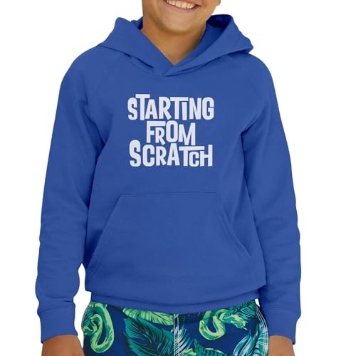 Sweat à capuche enfant premium Starting from Scratch avec finitions haut de gamme