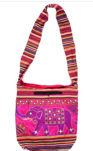 Sac à bandoulière ethnique original pour remplacer les sacs ternes et encombrants