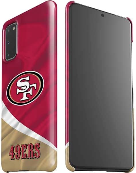 Skinit Lite Phone Case Compatible with Galaxy S20 - Officially Licensed NFL San Francisco 49ers Design